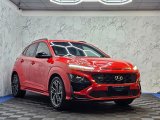 Red 2021 Hyundai Kona 1.0 T-GDi MHEV N Line SUV 5dr Petrol Hybrid Manual Euro 6 s/s 120 ps in Sunderland
