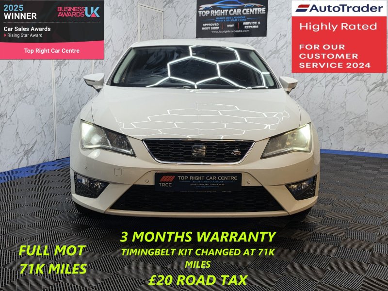 2014 SEAT Leon Hatchback 2.0 TDI CR FR Hatchback 5dr Diesel Manual s/s 184 ps