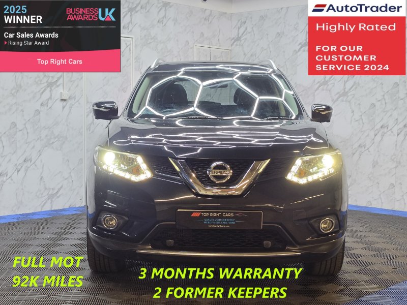 Nissan X-Trail 1.6 dCi Tekna Euro 6 s/s 5dr 130 ps Diesel Manual for sale in Top Right Cars