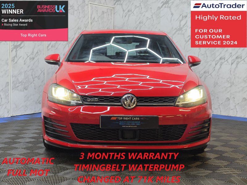 Volkswagen Golf 2.0 TDI BlueMotion Tech GTD Hatchback 5dr DSG Euro 6 s/s 184 ps Diesel for sale in Sunderland