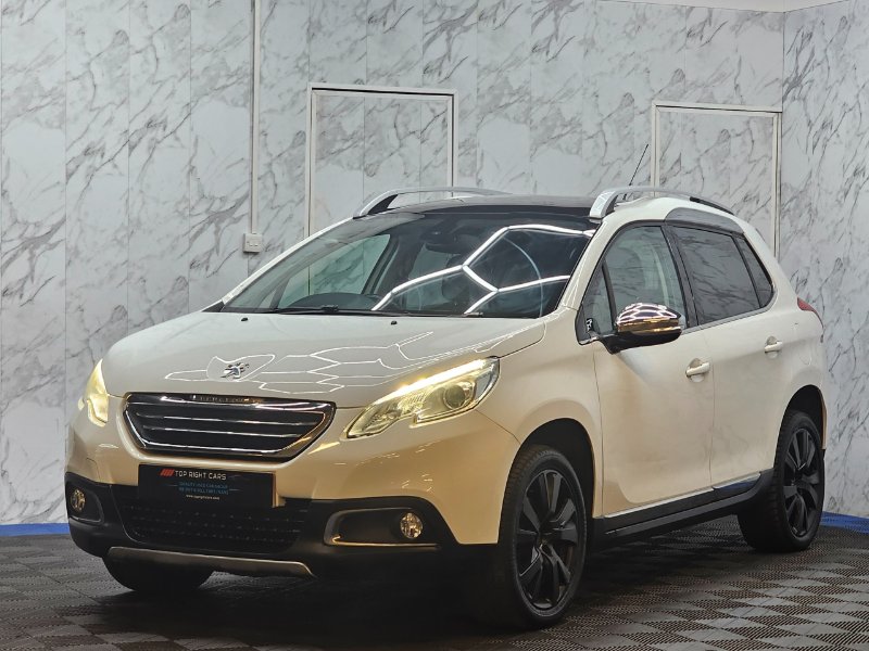 White 2014 Peugeot 2008 1.6 VTi Feline SUV 5dr Calima 120 ps Petrol Manual in Sunderland
