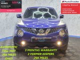 2016 Nissan Juke SUV 1.6 Tekna SUV XTRON Auto Euro 6 117 ps 5dr Petrol