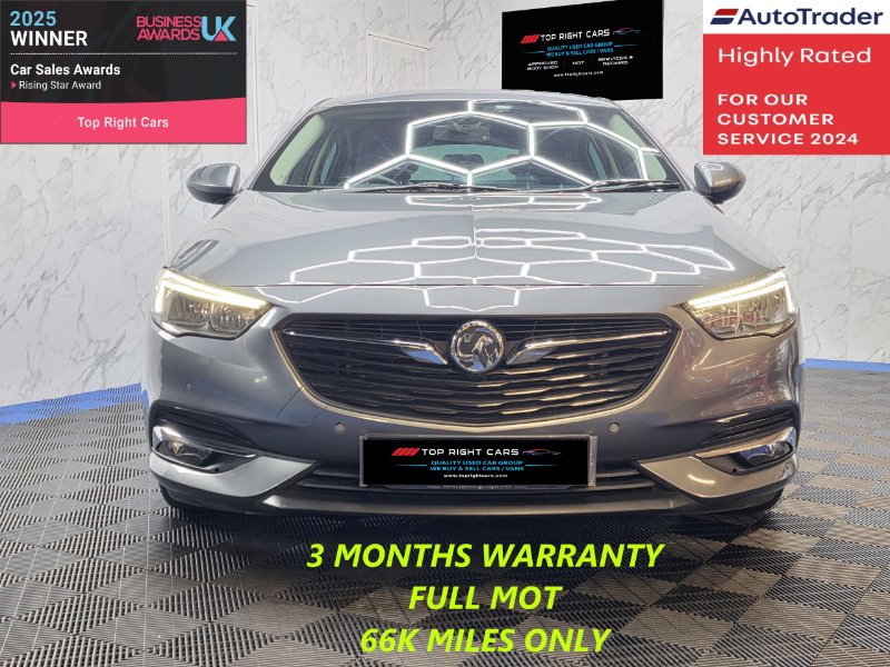 Grey 2018 Vauxhall Insignia 1.6 Turbo D BlueInjection SRi Grand Sport 5dr Diesel Manual Euro 6 s/s 136 ps in Sunderland