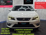White SEAT Leon 1.8 TSI FR Hatchback 5dr DSG Technology Pack Euro 6 ULEZ s/s 180 ps Petrol