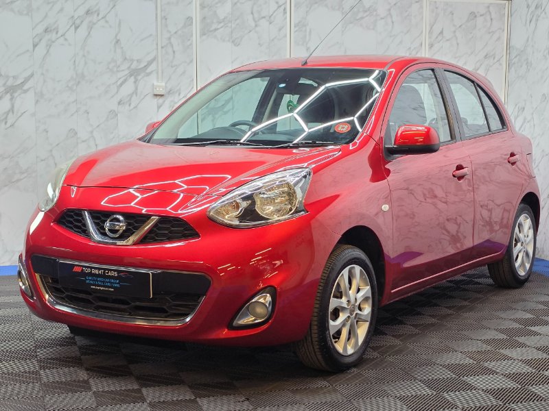 Red 2015 Nissan Micra 1.2 Acenta Hatchback 5dr Petrol CVT 80 ps in Sunderland