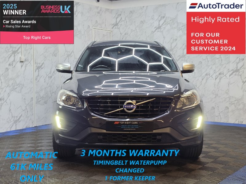 2016 Volvo XC60 2.0 D4 R-Design SUV 5dr Auto Euro 6 s/s 190 ps Diesel