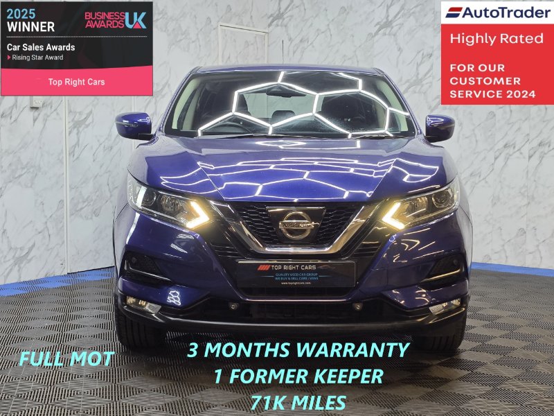 Nissan Qashqai 1.5 dCi Acenta SUV 5dr Euro 6 ULEZ s/s 110 ps Diesel Manual for sale in Sunderland