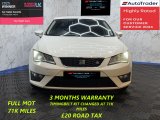 White 2014 SEAT Leon 2.0 TDI CR FR Hatchback 5dr Diesel Manual s/s 184 ps in Sunderland
