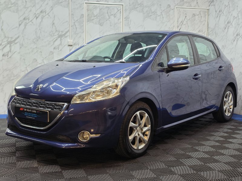Blue Peugeot 208 1.2 VTi Active Hatchback 5dr Petrol Manual 82 ps