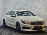 White 2015 Mercedes-Benz A Class 1.5 A180 CDI AMG Sport Hatchback 5dr Diesel 7G-DCT Euro 6 s/s 109 ps in Sunderland