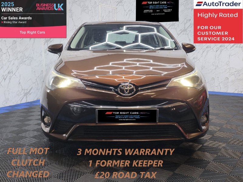 2016 Toyota Avensis 1.6 D-4D Business Edition Saloon Euro 6 s/s 112 bhp 4dr Diesel Manual