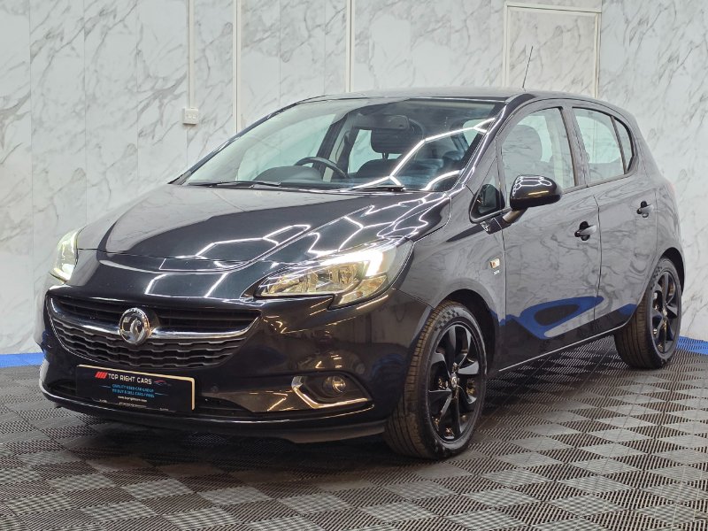Black Vauxhall Corsa 1.4i ecoFLEX SRi Euro 6 5dr 90 ps Petrol Manual