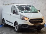 White Ford Transit Custom 2.0 340 EcoBlue Leader Panel Van L1 H1 Euro 6 s/s 130 ps 5dr Diesel Manual
