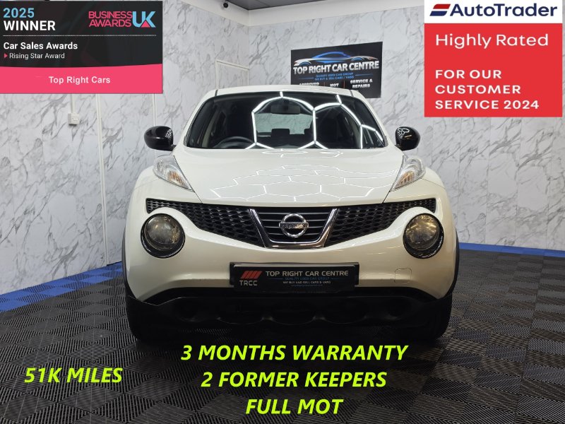 2014 Nissan Juke SUV 1.6 Visia SUV 5dr Petrol Manual ULEZ 94 ps