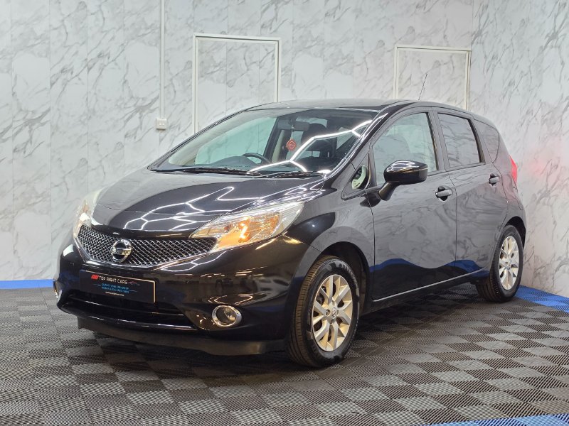 Black 2016 Nissan Note 1.2 Acenta Hatchback 5dr Euro 6 s/s 80 ps Petrol Manual in Sunderland