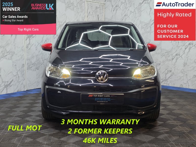 2020 Volkswagen UP Hatchback 1.0 up beats Hatchback 3dr Petrol Manual Euro 6 s/s 60 ps