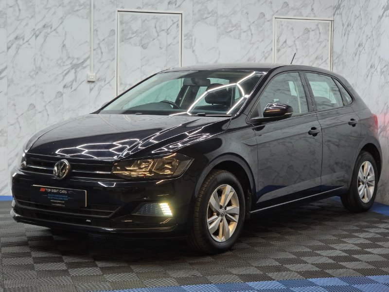 Black 2019 Volkswagen Polo 1.0 EVO SE Hatchback 5dr Euro 6 ULEZ s/s 65 ps Petrol Manual in Sunderland