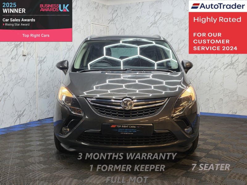 Grey 2015 Vauxhall Zafira Tourer 2.0 CDTi SRi MPV 5dr Diesel Manual Euro 6 s/s 170 ps in Sunderland