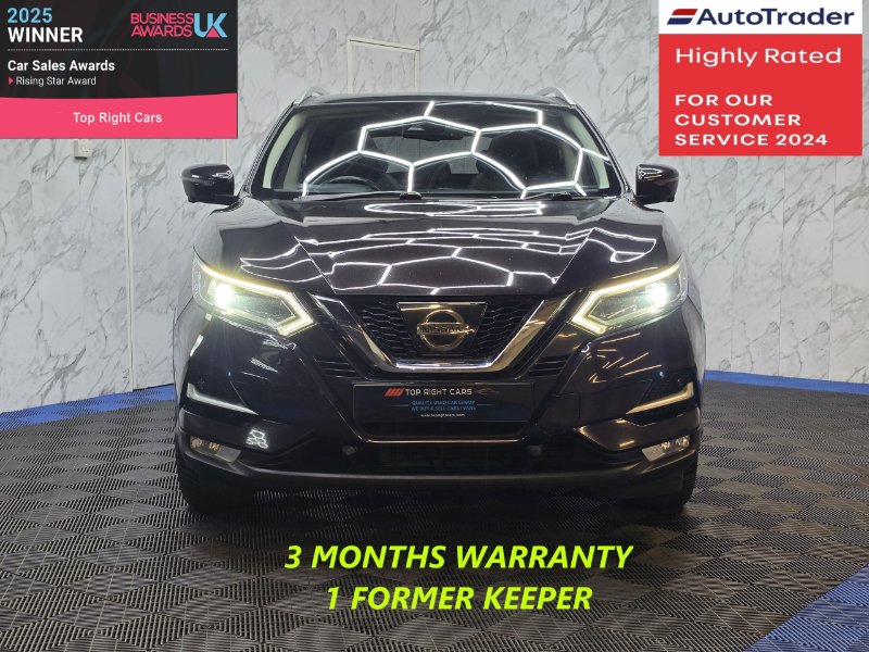 Nissan Qashqai 1.5 dCi Tekna SUV 5dr Euro 6 s/s 110 ps Diesel Manual for sale in Top Right Cars