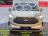 Silver Ford Tourneo Custom 2.0 320 EcoBlue Titanium Luxe Minibus Double Cab 5dr Diesel Auto L2 Euro 6 s/s 136 ps