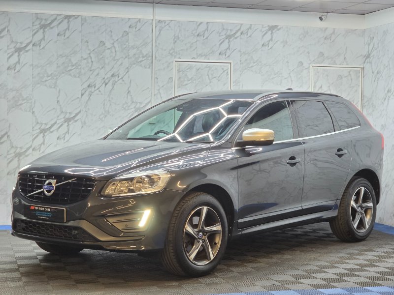 Grey Volvo XC60 2.0 D4 R-Design SUV 5dr Auto Euro 6 s/s 190 ps Diesel