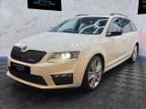 White 2014 Skoda Octavia 2.0 TDI vRS Estate 5dr Diesel DSG s/s 184 ps in Sunderland