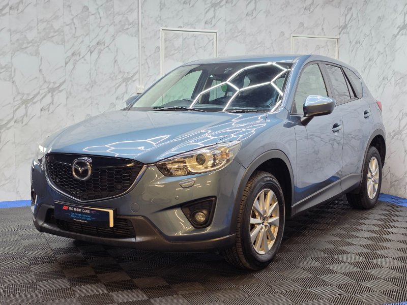 Blue Mazda CX-5 2.2 SKYACTIV-D SE-L Nav SUV 5dr Diesel Auto Euro 6 s/s 150 ps