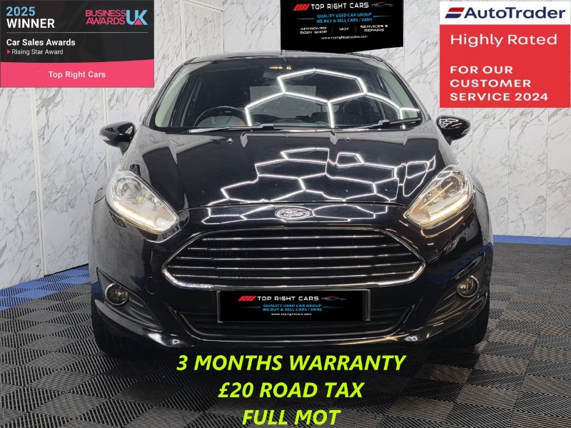 2015 Ford Fiesta Hatchback 1.5 TDCi Zetec Hatchback 5dr Euro 6 ULEZ 75 ps Diesel Manual