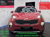 Red 2017 Kia Sportage 1.6 T-GDi GT-Line SUV 5dr AWD Euro 6 ULEZ 174 bhp Petrol Manual in Sunderland