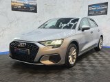 Silver 2021 Audi A3 1.0 TFSI 30 Technik Sportback 5dr Euro 6 ULEZ s/s 110 ps Petrol Manual in Top Right Car Centre