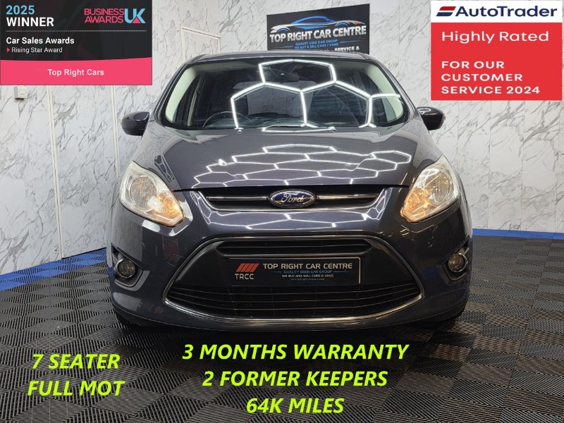 2013 Ford Grand C-MAX 1.6 TDCi Zetec MPV 7 Seats 5dr Diesel Manual 115 ps