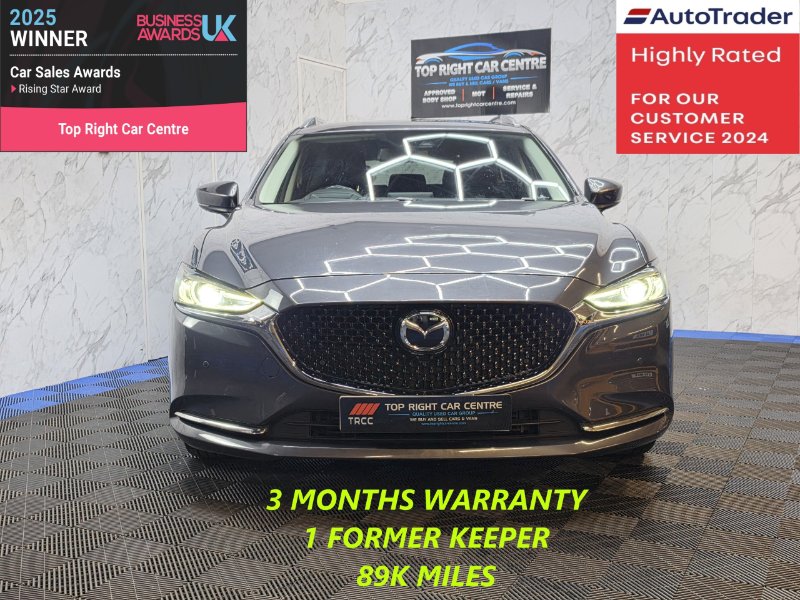 2019 Mazda 6 Estate 2.2 SKYACTIV-D Sport Nav Tourer Euro 6 ULEZ s/s 150 ps 5dr Diesel Manual