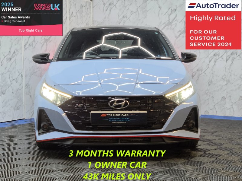 Blue 2023 Hyundai i20 1.6 T-GDi N Hatchback 5dr Euro 6 s/s 204 ps Petrol Manual in Sunderland