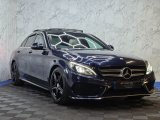 Blue 2015 Mercedes-Benz C Class 2.1 C220d AMG Line Premium Saloon 4dr 7G-Tronic Euro 6 s/s 170 ps Diesel in Sunderland