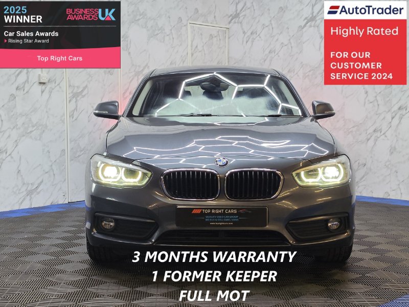 Grey 2018 BMW 1 Series 1.5 116d SE Business Hatchback 5dr Diesel Manual Euro 6 s/s 116 ps in Sunderland
