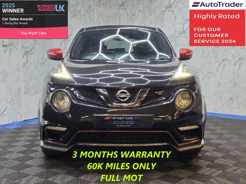 2016 Nissan Juke SUV 1.6 DIG-T Nismo RS SUV 5dr Petrol Manual Euro 6 218 ps