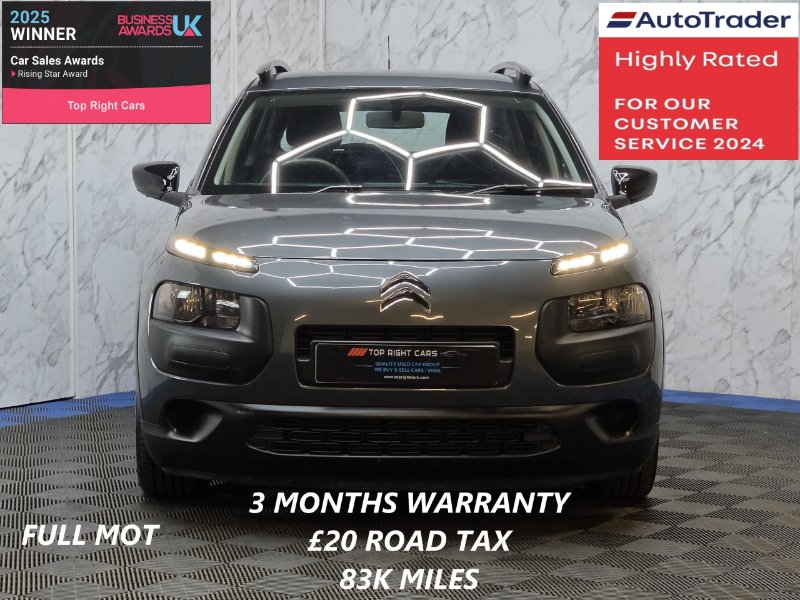 2015 Citroen C4 Cactus Hatchback 1.6 BlueHDi Feel Hatchback 5dr Diesel Manual Euro 6 s/s 100 ps