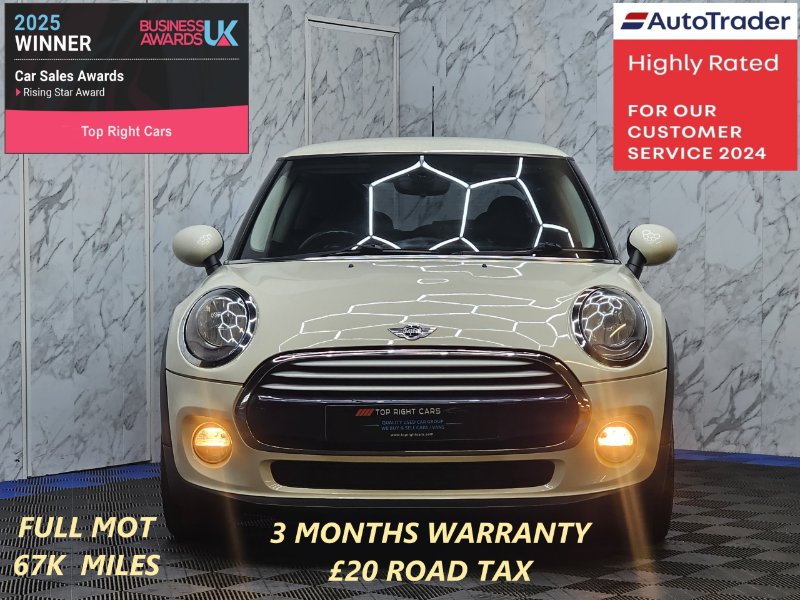 2014 Mini Hatch Hatchback 1.5 Cooper Hatchback 3dr Euro 6 s/s 136 ps Petrol Manual