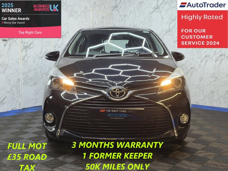Toyota Yaris 1.33 Dual VVT-i Icon 5dr ULEZ Petrol Manual 99 ps for sale in Sunderland